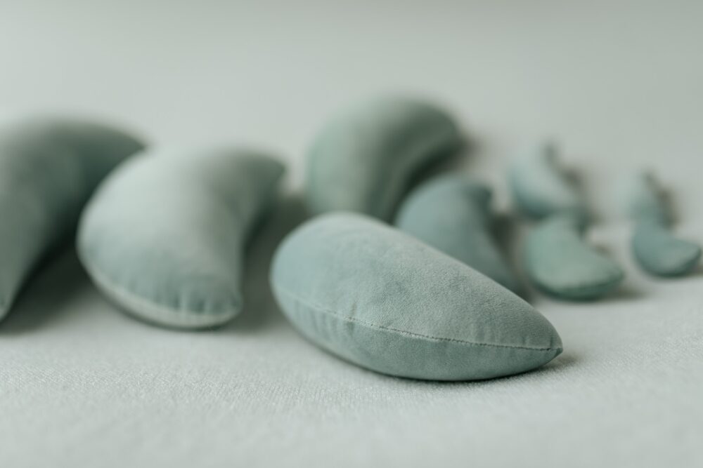 Posing Beans for newborn photography Velvet